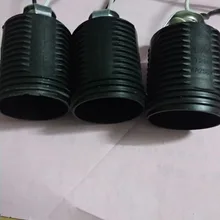 10 шт./лот E27 лампа база пластик для трубных фитингов пластиковая лампа база полная резьба держатель лампы Лофт индустриальный стиль DIY лампа