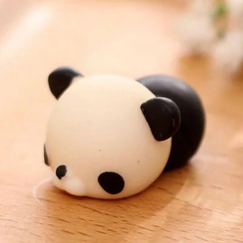 Kawaii Mini animals Mochi Squeeze эластичные мягкие панда курица утка овца свинья кролик Тигр мягкие телефонные ремешки детские игрушки