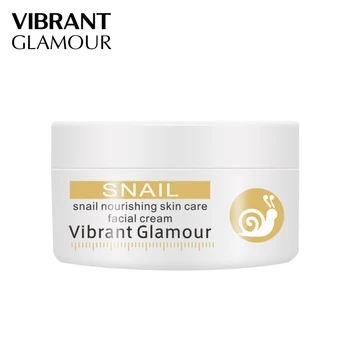 

VIBRANT GLAMOUR Repairs Snail Face Cream Remove Wrinkles Acnes Scar Cream Whitening Spots Melanin Ace Serum Control Oil TSLM1 F