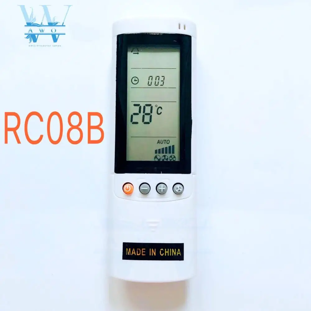 Télécommande Climatiseur RC08B - Compatible Airwell, Electra, Gree Et Autres Modèles - Plug And Play