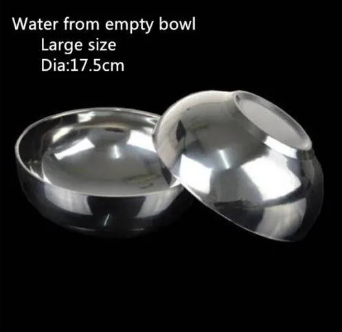 Jumbo Magic Bowl Water Da Hollow Bowl (Dia:17.5Cm),Magic Trick,Stage Magic,Comedy,Classic,Illusions,Party Trick