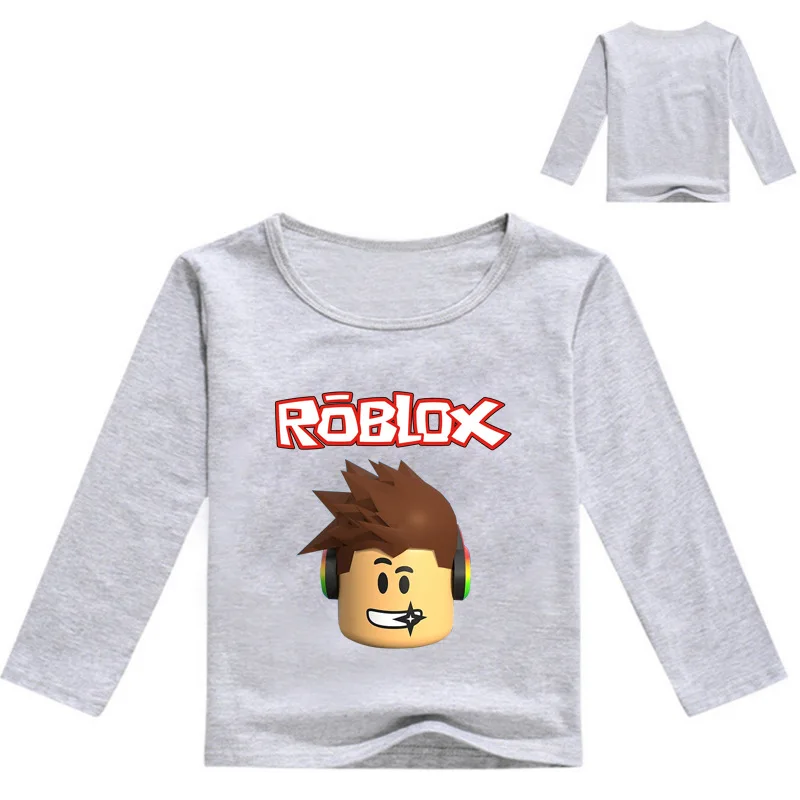 2021 2017 Kids Long Sleeve T Shirt For Boys Roblox Costume For Baby Cotton Tees Children Clothing Pink School Shirt Boys Blouse Tops From Azxt51888 7 24 Dhgate Com - t shirt size roblox