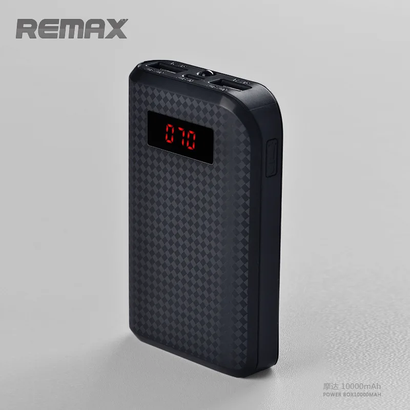 

Remax Proda Power Box 2.1A 10000 mah Dual USB Power Bank Quickly Charging Portable Charger Bateria Externa Universal