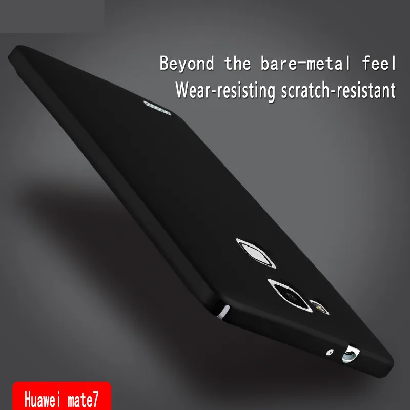 Huawei Mate 7 Case Plastic Back Cover Ascend Mate7 Capa Coque Fundas Accessory PC Compact font