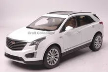 White 1 18 Cadillac XT5 XT 2016 Luxury SUV Diecast Model Car Limited Edition
