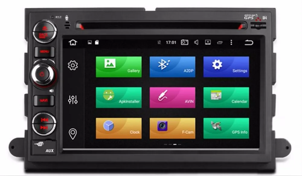 Excellent Android 9.1 HU Car Radio For Ford Fusion Explorer 500 F150 Focus Edge Expedition Mustang GPS car stereo multimedia Player 1