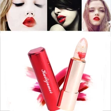 2016 Бренд Labiales Kailijumei Цветовая Температура Желе Цветок Помада Водонепроницаемый Увлажняющий Бальзам Для Губ с Зеркалом