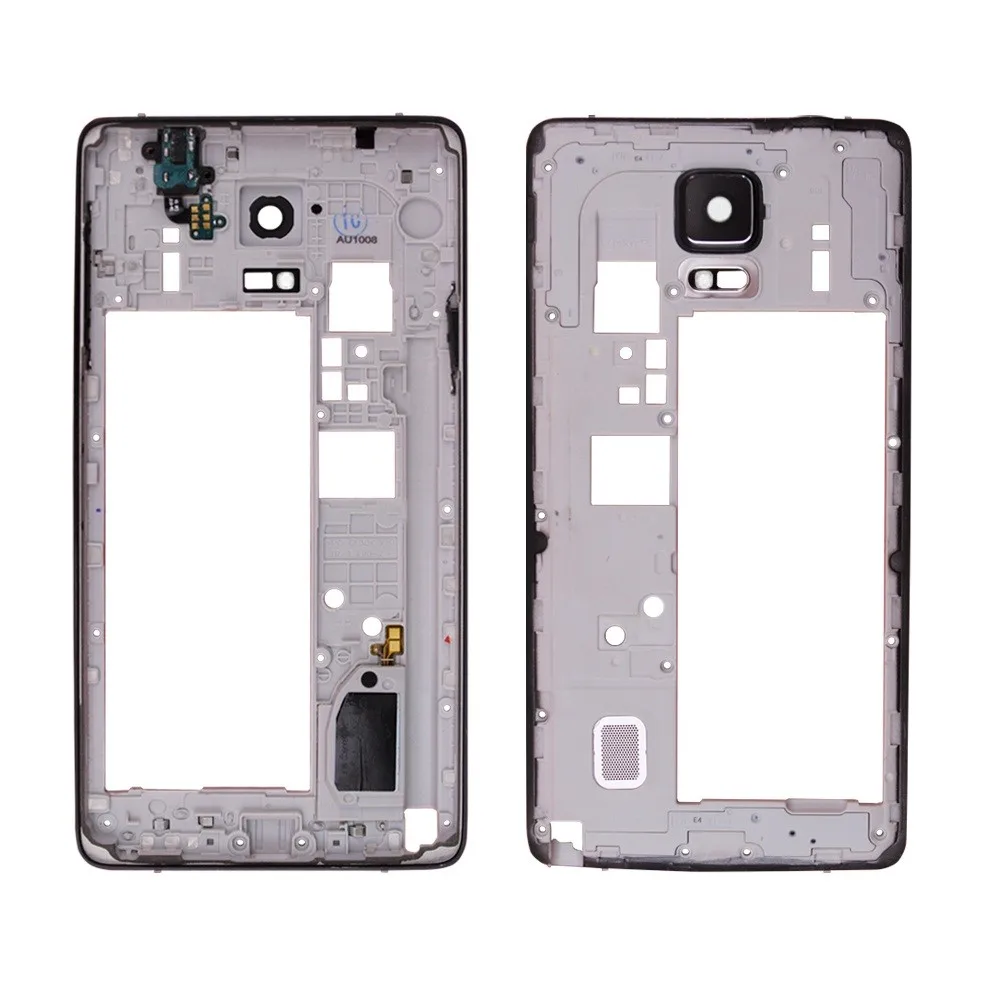 

For Samsung Galaxy Note 4 N910 N910G N910F Mid Middle Housing Case Frame Plate Bezel Cover Replacement Parts Repair Part