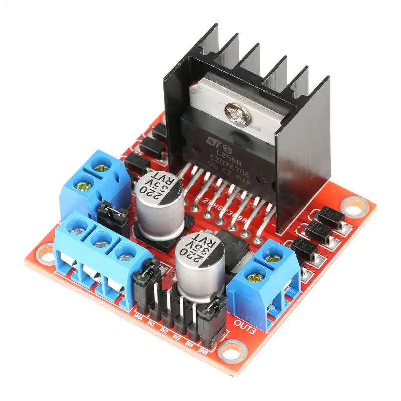 

Stepper Motor Driver L298N Module H Bridge Driver Board Module for Stepper Motor Smart Car Robot Stepper Motor Driving Module