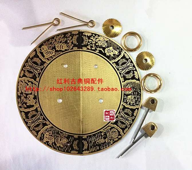 Классическая китайская мебель детали из состаренной меди бонусный металлический медный замок шт шкаф ручка дверного шкафа кольцо