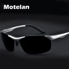 Горячие Мужские поляризационные солнцезащитные очки алюминиевая магниевая рамка из металлического сплава googles крутые поляризационные солнцезащитные очки для вождения 8531