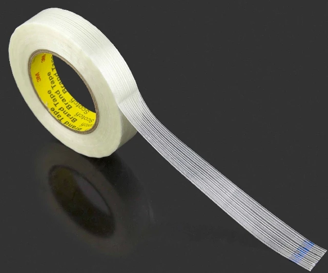 25mm*55M 3M 8915 Adhesive Fiberglass Tape, High Tensile Strength for
