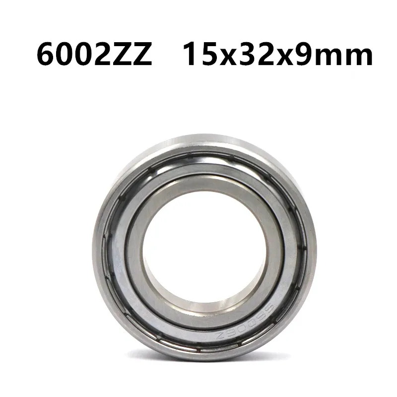 

20pcs/lot 6002ZZ 15*32*9 shielded deep groove ball bearing 6002Z 6002 -2Z 15x32x9mm