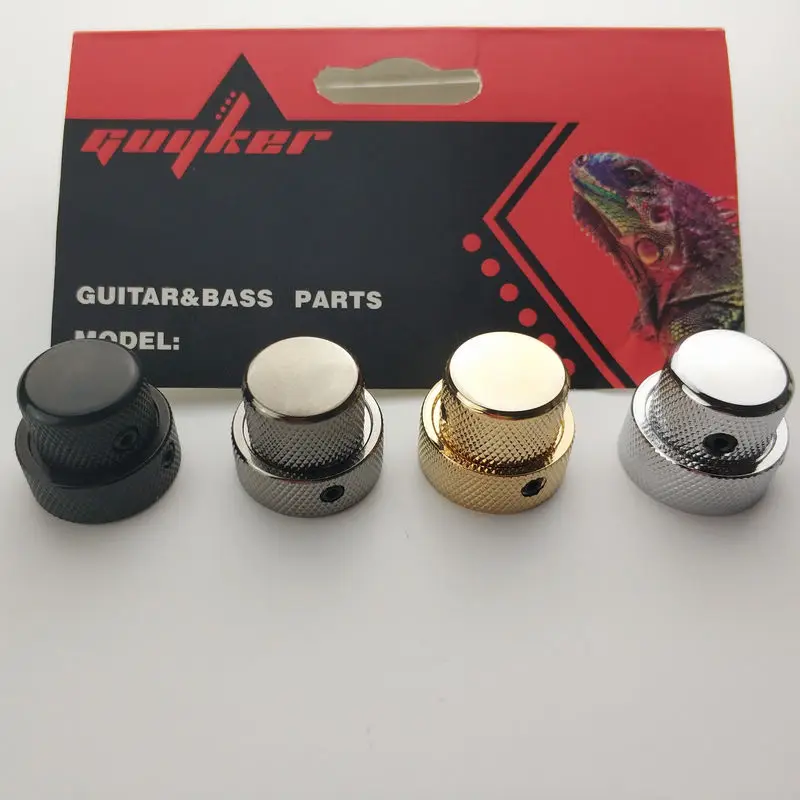 

1 PCS DUAL CONCENTRIC CONTROL KNOB FOR GUITARS ETC NC004 CR/BK/BN/GD