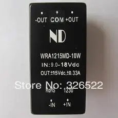 Flash Sale DTH DCDC 12V Boost module turn negative 15V10W industrial grade DC-DC isolated power modules WRA1215MD-10W 