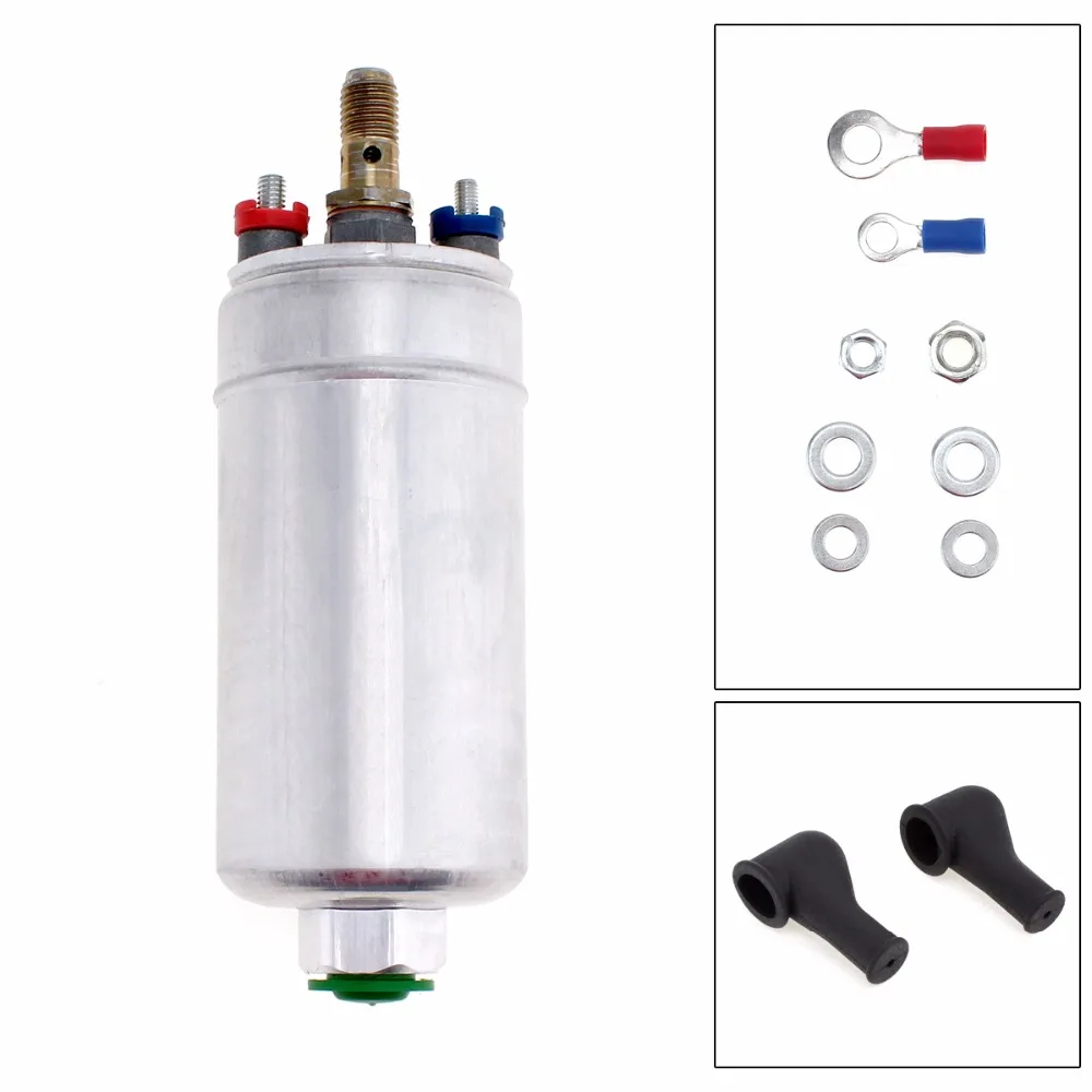Newest 12V Universal External Inline 300LPH Fuel Pump Replacement For