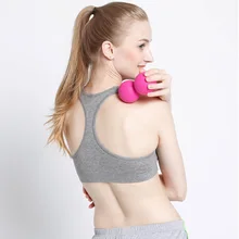 JUFIT TPE Йога арахис Массажный мяч высокой плотности легкий Фитнес Бодибилдинг фасции Пилатес массаж шар для йоги