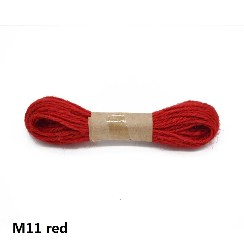 10m Solid Color Paper Rope Twine String DIY Handmade Accessory Crafts Kindergarten Gift Box Packing Wedding Ribbons Decor - Цвет: M11