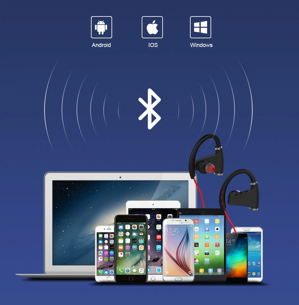 IPX4 Waterproof Bluetooth Headphone-92