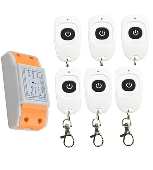 

2016 new 220 v 1 ch cool remote control switch 1 receiver + 6 transmitter