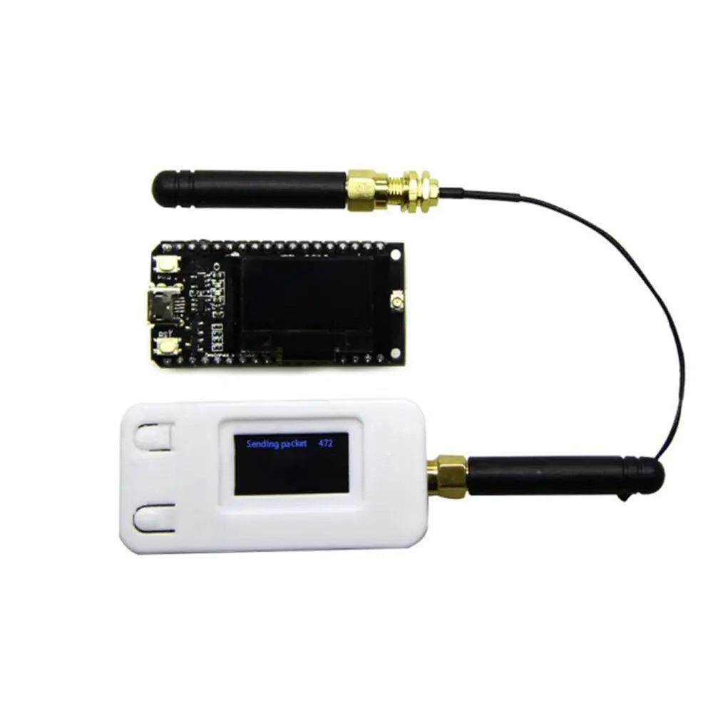 

868Mhz ESP32 LoRa OLED 0.96" module WIFI wireless module Electronic development board module with line