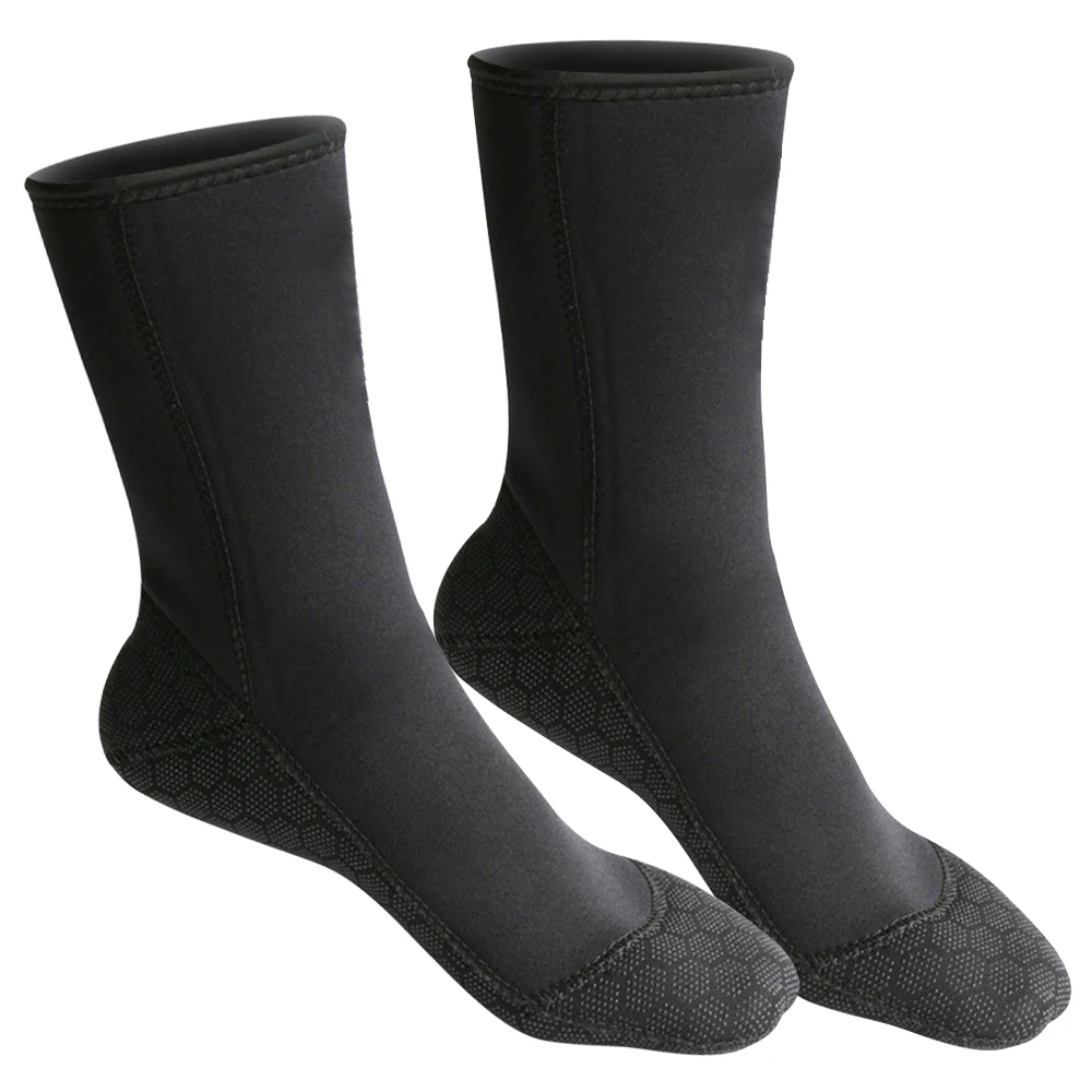 Unisex 3mm Diving Socks Beach Volleyball Socks Nylon Material Non-slip Warming Snorkeling Swimming Socks