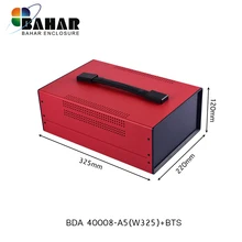 Портативный Утюг распределительный чехол 325*220*120 мм DIY Распределительная коробка железные корпуса для электроники проект коробка железная Соединительная коробка