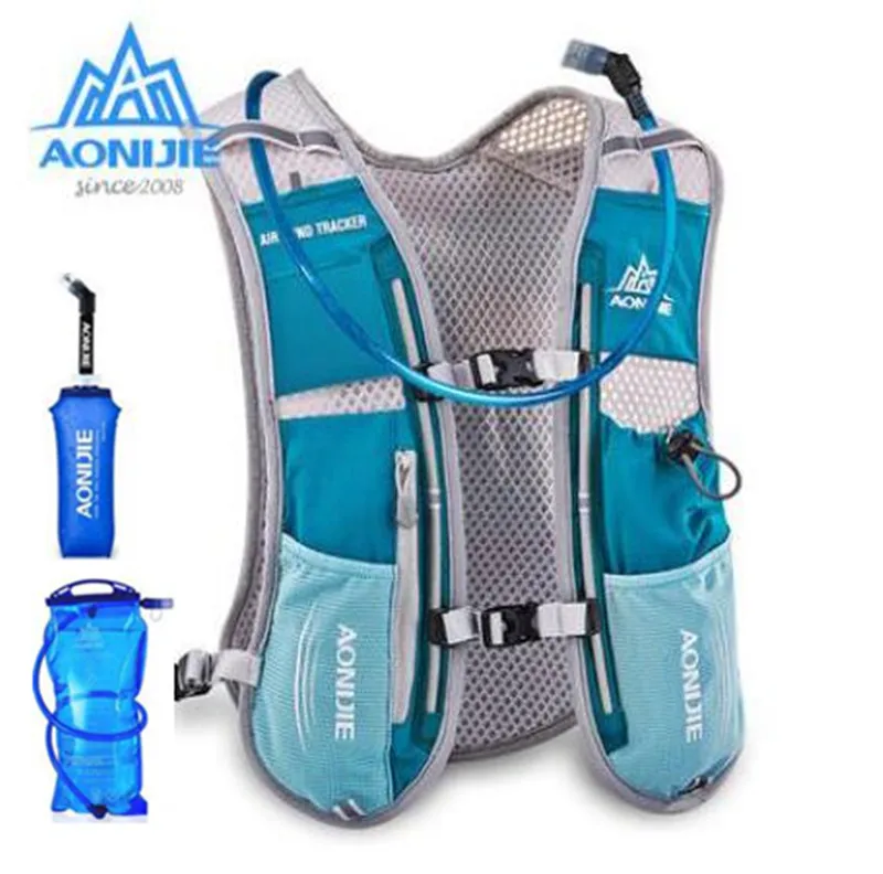 

AONIJIE 5L Men Women Lightweight Running Backpack Outdoor Sports Trail Racing Marathon Hiking Fitness Bag Hydration Vest Pack