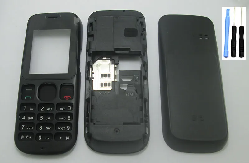 Полная оболочка корпуса чехол и клавиатура для Nokia 101 1000 1010 Корпус тела рамка
