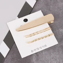 5 шт./компл. твердая Капля воды шпилька волна и твист слово набор заколок для волос заколки для волос