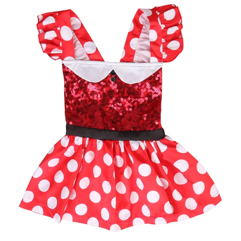 Toddler Girls Clothing Dresses Backless Red Sleeveless Princess Party