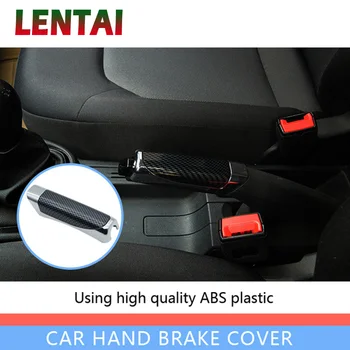 

LENTAI For Skoda octavia a7 a5 2 rapid fabia superb Mini cooper Saab MG Lifan NEW 1PC Car Hand Brake Sticky Cover