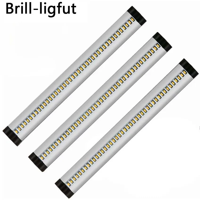  3PCS 30CM LED Cabinet Light Ultra Thin Dimmable LED Rigid Bar Light cabinet Kitchen bedroom Wardrob - 32895405927