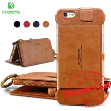 FLOVEME Retro Leather Phone Case For Samsung Galaxy NOTE 3 4 5 / S7 / S6 edge plus Metal Ring Coque Card Wallet Protective Cover FLOVEME Retro Leather Phone Case For Samsung Galaxy NOTE 3 4 5 / S7 / S6 edge plus Metal Ring Coque Card Wallet Protective Cover
