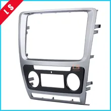 2Din Car Refitting Fascia per 2010-2013 Skoda Octavia 2 din, Auto telaio Radio Fascia In Dash Lettore DVD Esterno Telaio Surround pannello