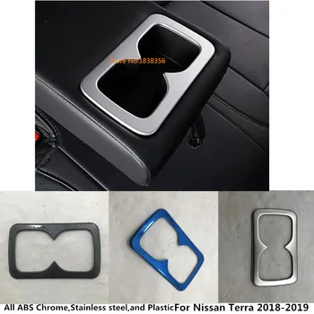 

For Nissan Terra 2018 2019 2020 Car Inner Trim Lamp Center Console Middle Rear Back Tail Cup Gear Armrest Box Frame 1pcs