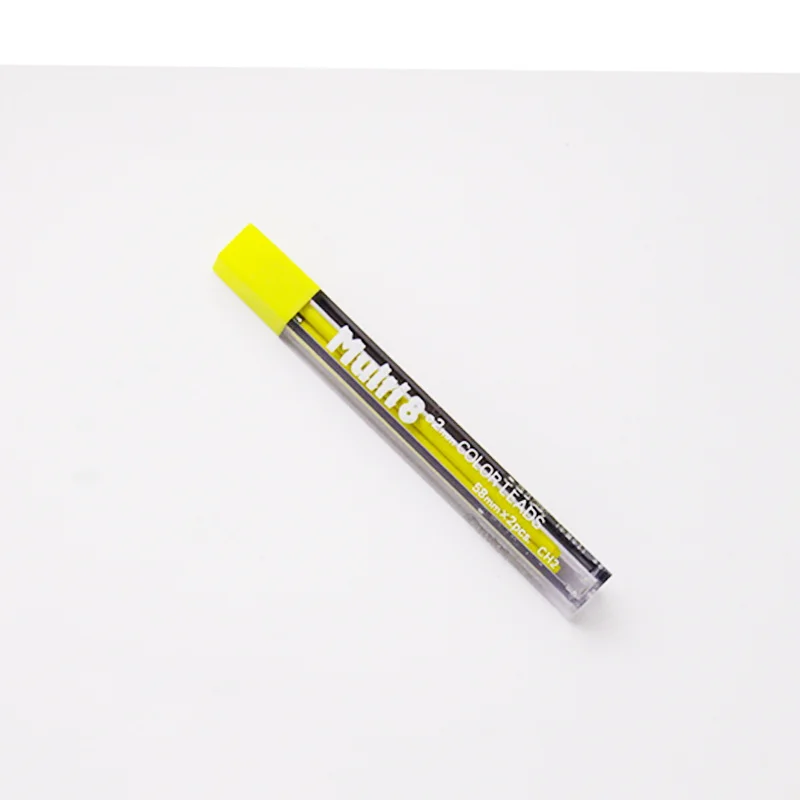 Pentel Multi+ 8 цветных грифелей для заправки карандашей 58 мм* 2 шт для PH802/PH803/PH158 8 цветных карандашей