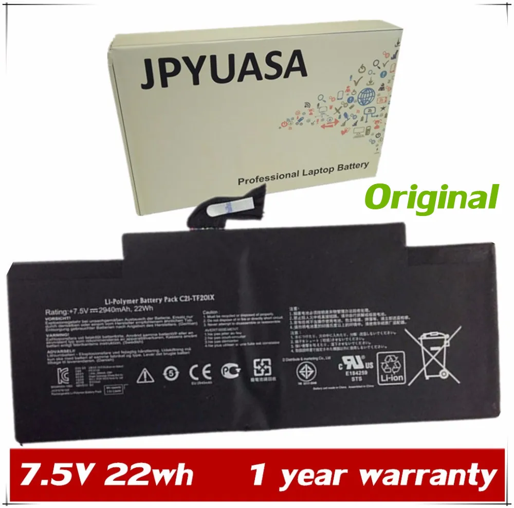 7xinbox 7.5v 22wh 2940mah Original C21tf201x Laptop Battery For Asus
