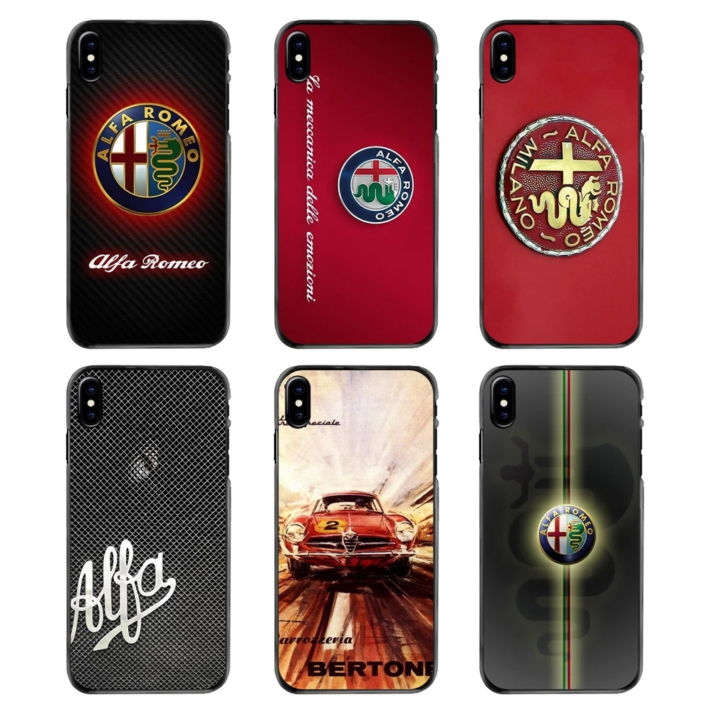 Суперкар для Alfa Romeo аксессуар логотип Чехол телефона чехол samsung Galaxy Note 2 3 4 5 S2 S3 S4 S5