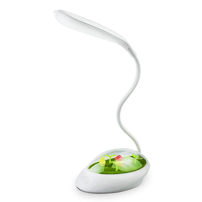 

LED Table Lamp Rechargeable Smart Touch Switch Adjustable Brightness LED Desk Lamp USB Charging Eye-protection Reading Light