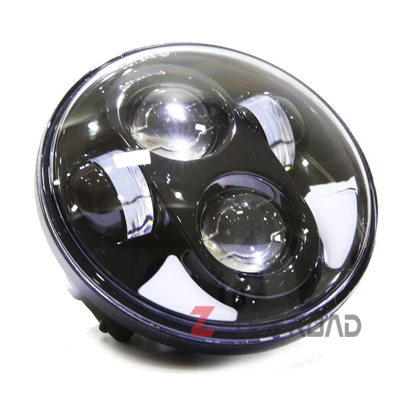 

For Sportster 1200 Roadster Indian Scout 5.75" plug and play motorcycle LED headlight replacement lamp spot lighting