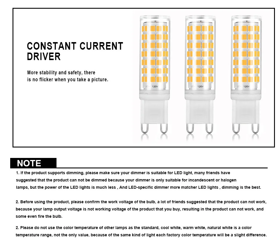 С регулируемой яркостью G9 светодиодный светильник без мерцания AC220V 110V 5,5 W светодиодный светильник лампы Супер яркий люстра светодиодный светильник заменить 70 Вт галогенная лампа