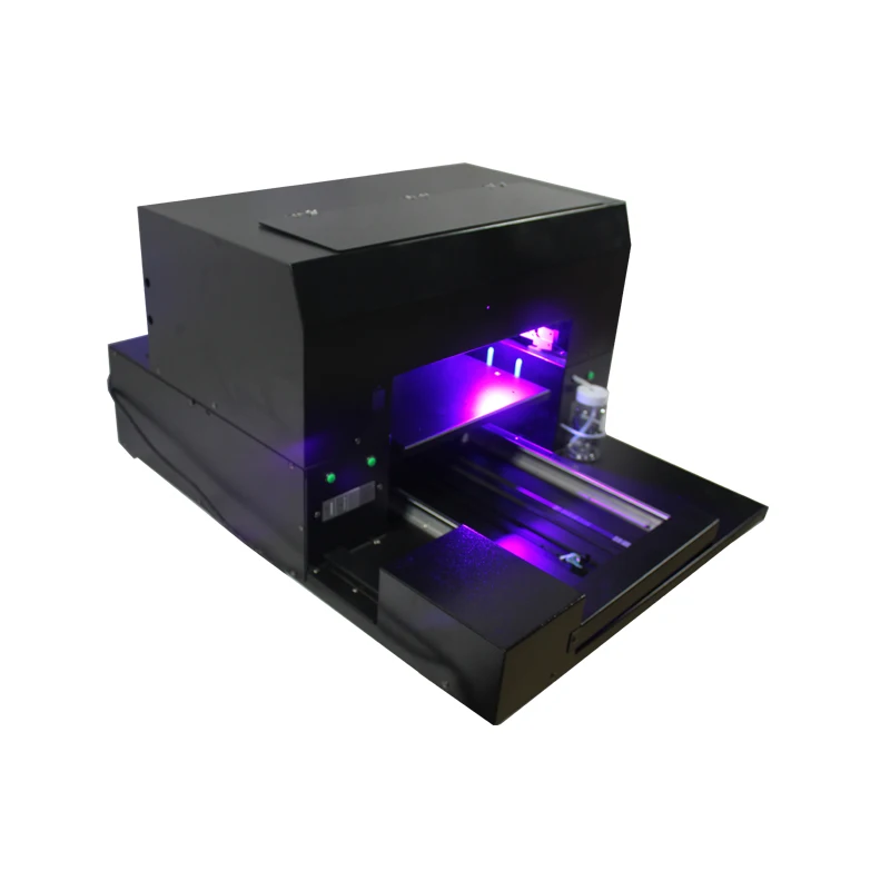  Economical A3 size UV printer with 6 color special for phone case  ceramic leatehr etc printing DHL