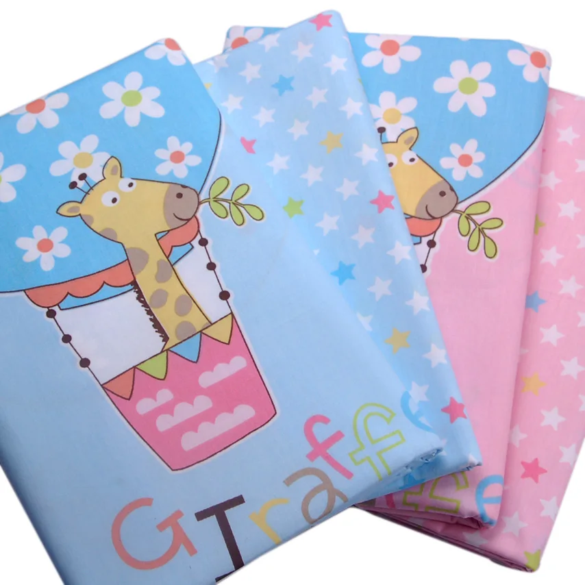 

David accessories 50*145cm Cartoon patchwork 100%cotton fabric for Tissue Kid Bedding home textile for Sewing,c783