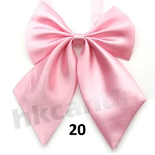 Регулируемый Женский Детский галстук-бабочка карамельного цвета, аксессуары для одежды из полиэстера и шелка, брендовый розовый галстук-бабочка для девочек, BC020