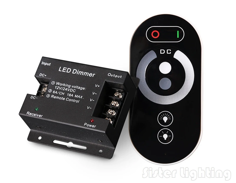 DC12-24V LED  Touch Dimmer with RF Wireless controller (3)