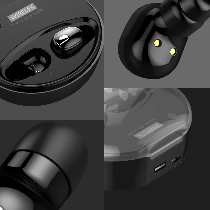 I9 NBX Bluetooth наушники TWS беспроводные стерео вкладыши водонепроницаемые с зарядным