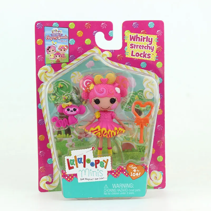 18 стилей с упаковкой 3 дюймов оригинальные MGA куклы Lalaloopsy с аксессуарами игрушки