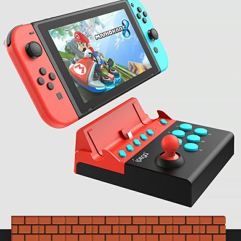 Для nintendo Switch NS Arcade 3D Джойстик PG-9136 USB Fight Stick контроллер NS Turbo левый и правый аналоговый контроллер аксессуары