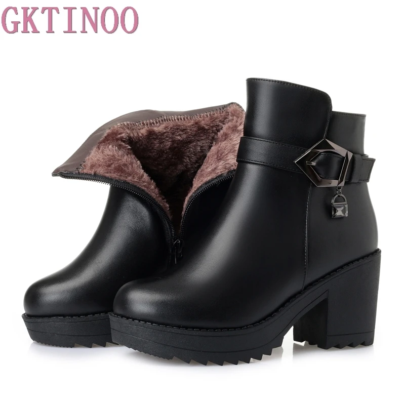 MORAZORA/ г., новая модная обувь женские зимние сапоги с круглым носком, простые ботильоны для женщин на платформе на молнии обувь на высоком каблуке